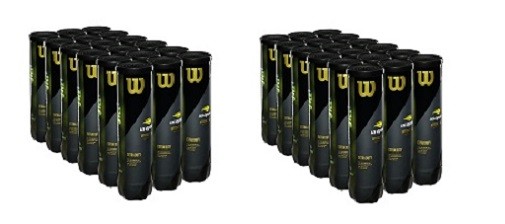 Míče WILSON US OPEN kartón už za 2250.- !!