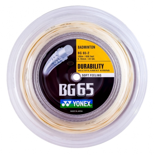Badmintonový výplet Yonex BG 65 200m