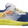 Dětská obuv Babolat PULSION ALL COURT KID 4087 modro-žlutá