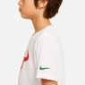 Dětské tričko Nike NikeCourt Rafa Tennis T-Shirt DJ2591-100 bílé
