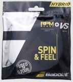 Tenisový výplet Babolat RPM BLAST 125 + TOUCH VS 130 - hybridní výplet